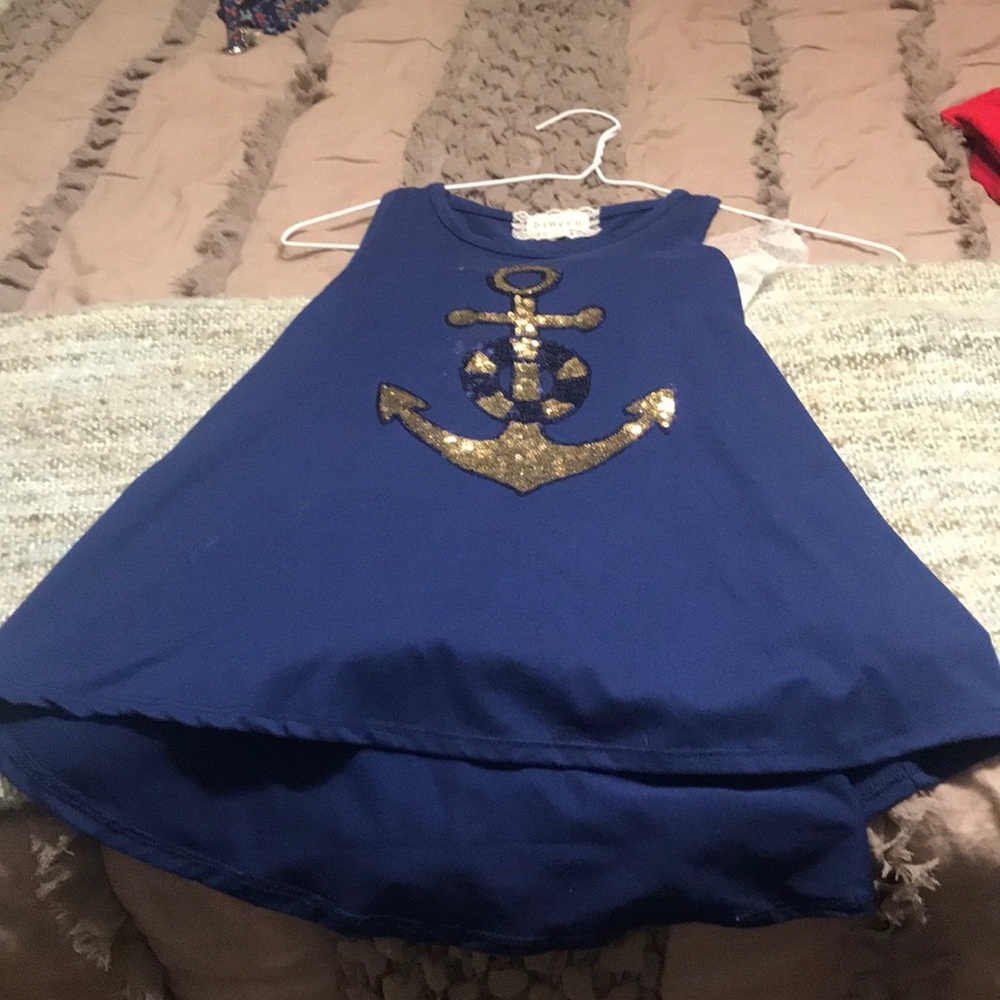 Btween tank top with anchor